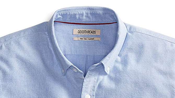 amazon goodthreads button down collar