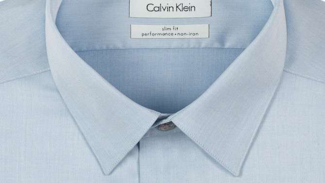 calvin klein steel point collar