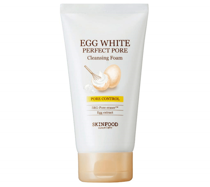 egg white cleanser foam