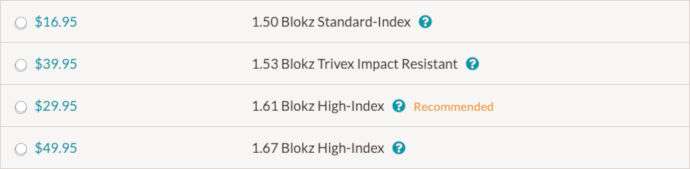 zenni optical review blokz blue light filter pricing