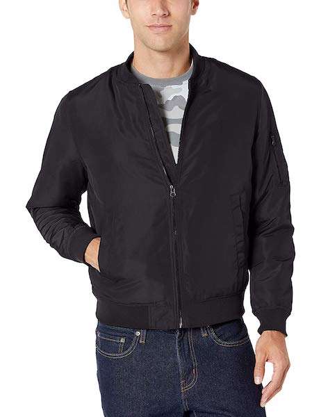 amazon essentials bomber