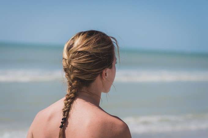 quick hairstyle long braid