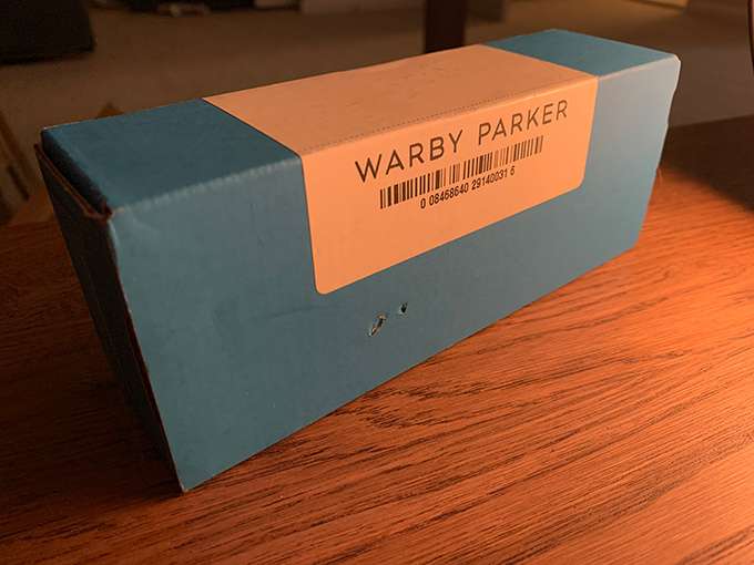 warby parker box