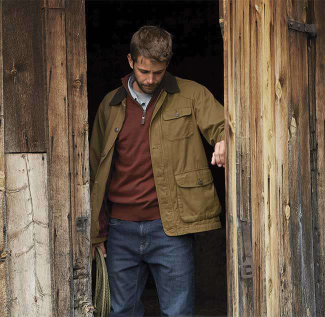 orvis barn coat