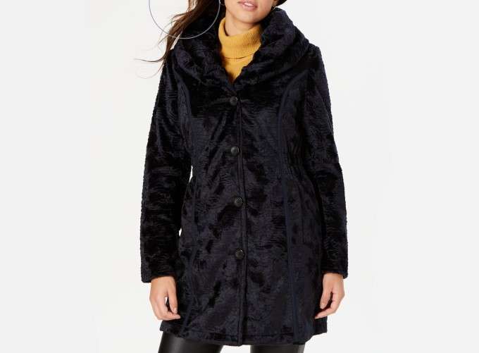 laundry fur womens coat