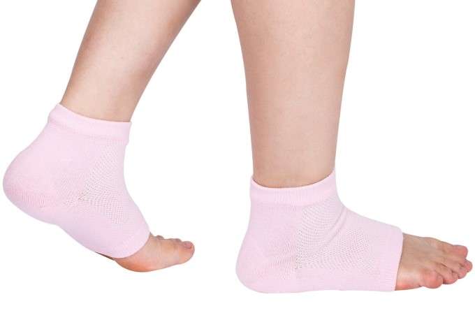 gel heel socks