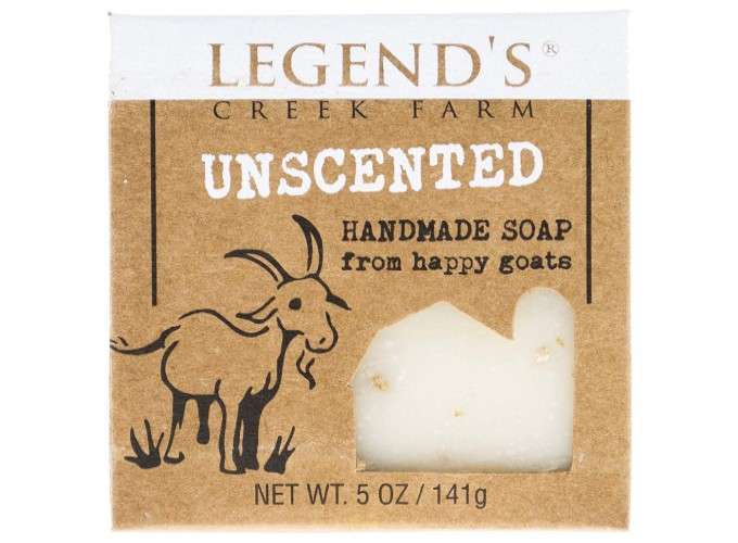 legends goat milk bar soap