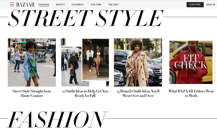 The Best Websites For Outfit Ideas And Inspiration Harpersbazaar