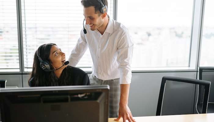 Coworker Interrupting Workflow Due To Poor Workplace Etiquette