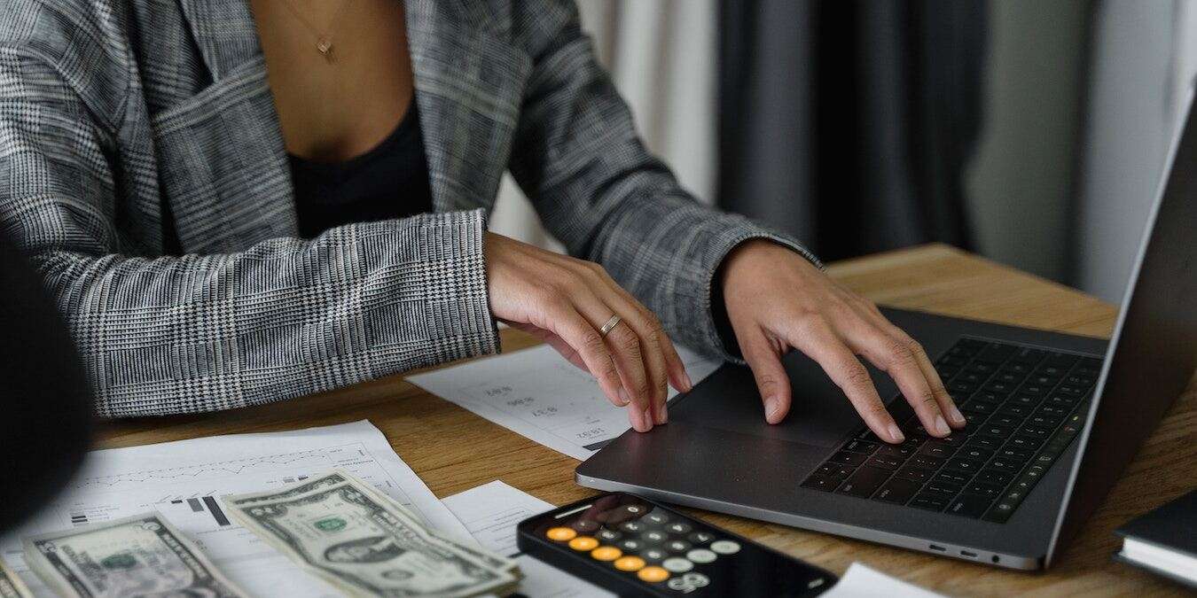 Woman Learning Smart Money Management Skills