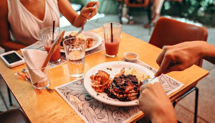 Physical Mental Health Couple Eating