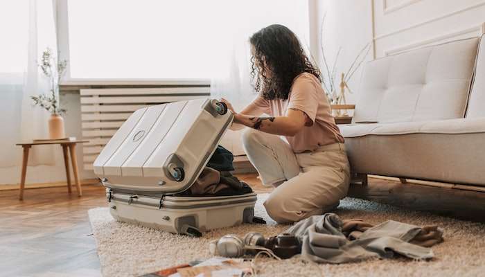 Packing Suitcase Wardrobe