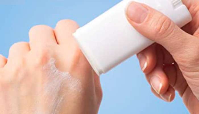 Applying Sunscreen Stick