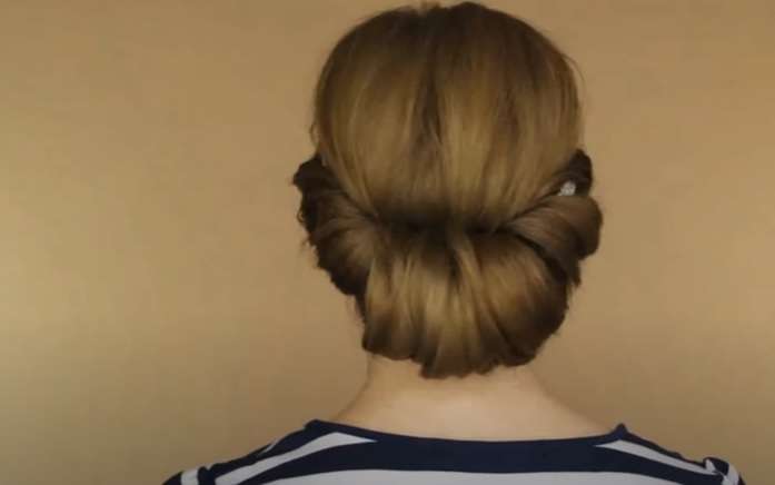 Five Minute Womens Hairstyles Tuck And Cover