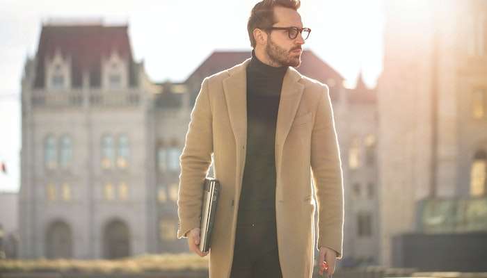 Mens Minimalist Wardrobe Coat