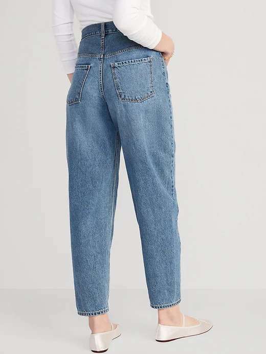 Mom Jeans Old Navy Balloon Ankle Jeans